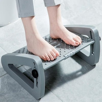 Repose Pied Bureau - UnderDeskFootrest™ - Gris - Click&Scroll