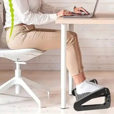 Repose Pied Bureau - UnderDeskFootrest™ - Noir - Click&Scroll