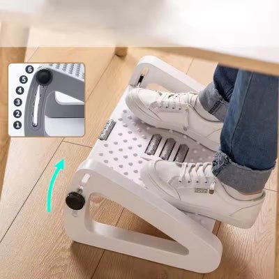 REPOSE PIED - RelaxDesk™ - Blanc - Click&Scroll