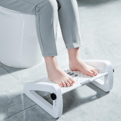 REPOSE PIED - RelaxDesk™ - Blanc - Click&Scroll