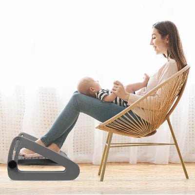 REPOSE PIED - RelaxDesk™ - Gris - Click&Scroll