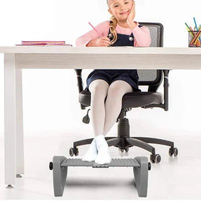 REPOSE PIED - RelaxDesk™ - Gris - Click&Scroll