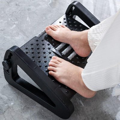 REPOSE PIED - RelaxDesk™ - Noir - Click&Scroll