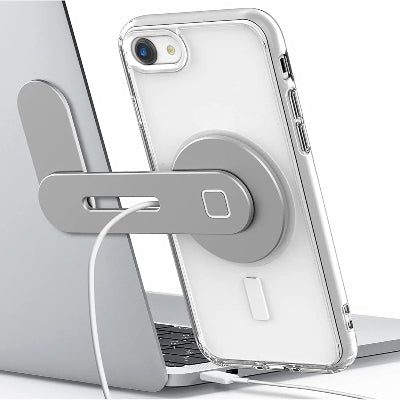 SUPPORT TELEPHONE - SnapSide™ - Argent - Click&Scroll