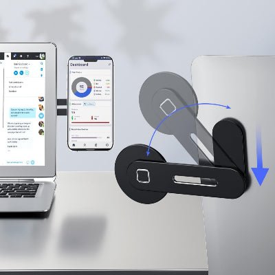 SUPPORT TELEPHONE - SnapSide™ - Noir - Click&Scroll