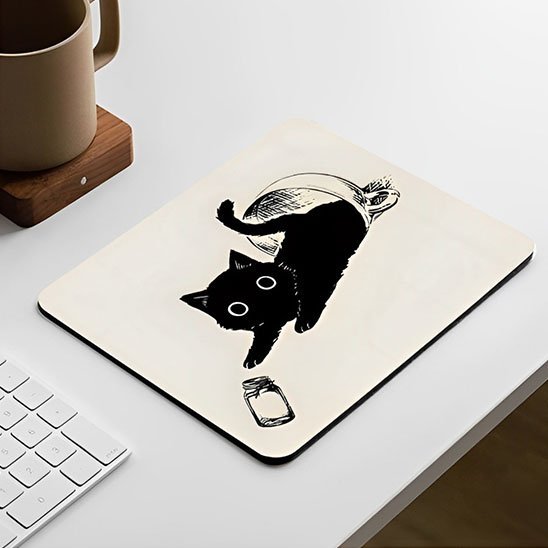 Tapis de souris | Comfort Félin - Click&Scroll