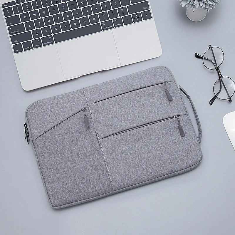 housse ordinateur 15 pouces gris
