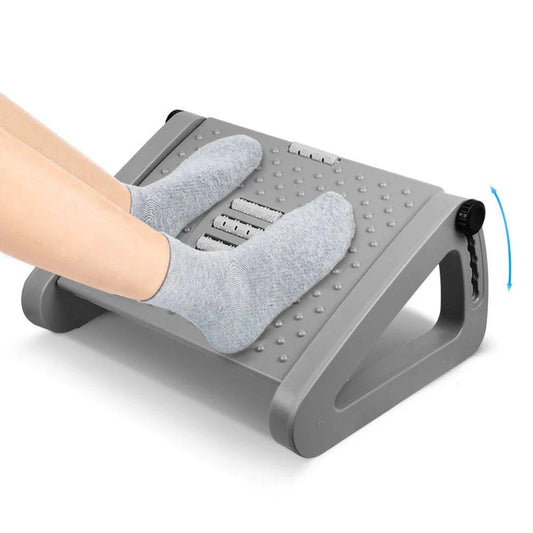 REPOSE PIED - RelaxDesk™ - Gris - Click&Scroll