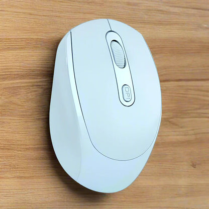 Souris Ergonomique Sans Fil - ErgoSilent™ - Bleu - Click&Scroll