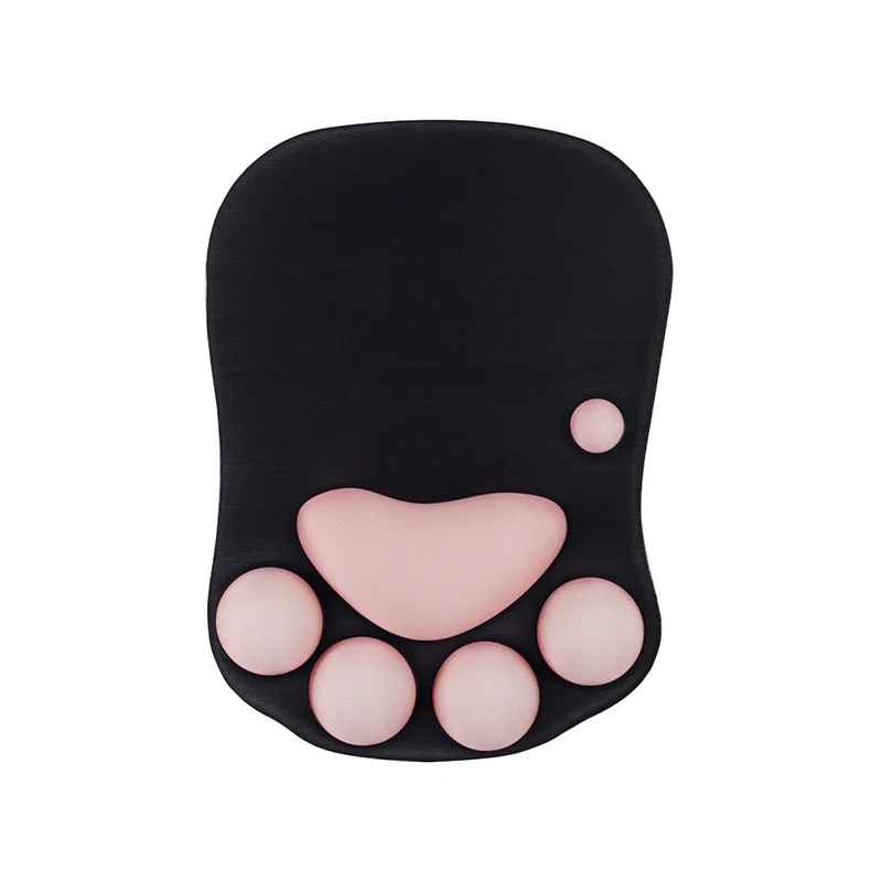 tapis de souris ergonomique noir
