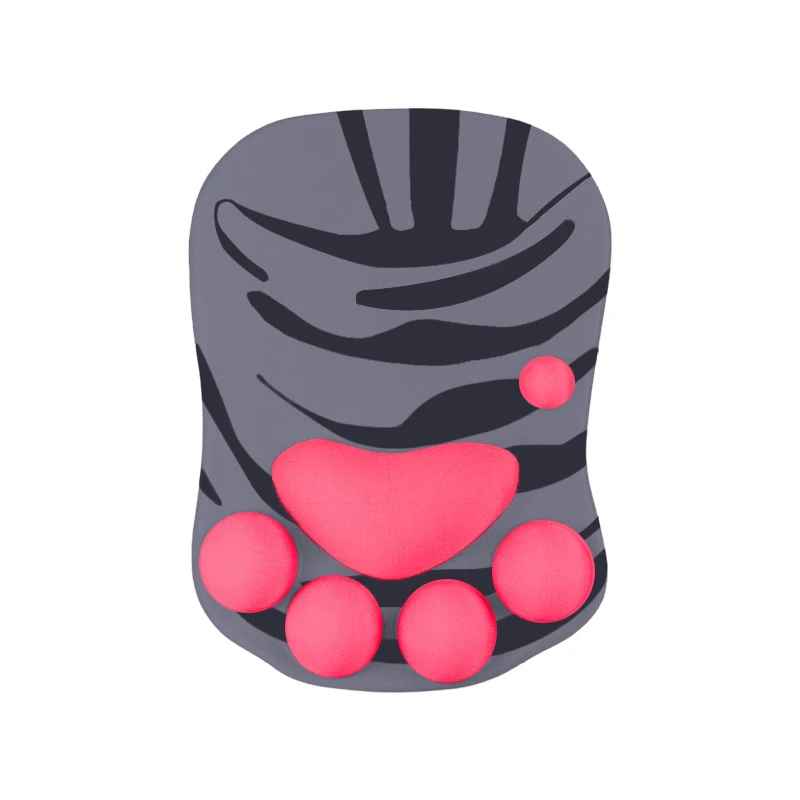 tapis de souris ergonomique zebre