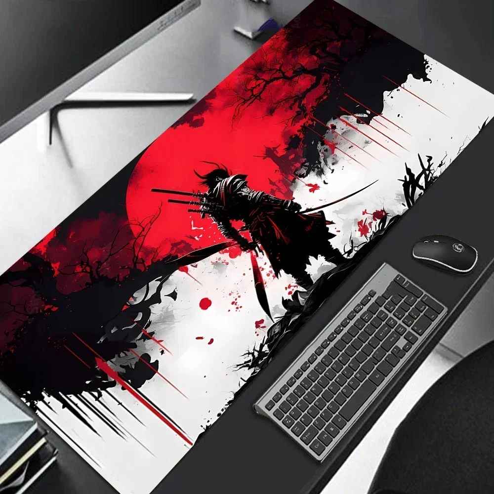 modele 1 tapis souris gamer samourai noir
