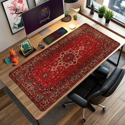 tapis de souris gamer avec ecran souris clavier et cadre photo